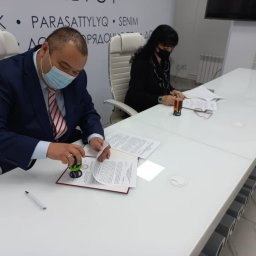 27.10.2021г. СКПЮК«ZANGER»и филиал РОО «Әділдік подписали Меморандум
